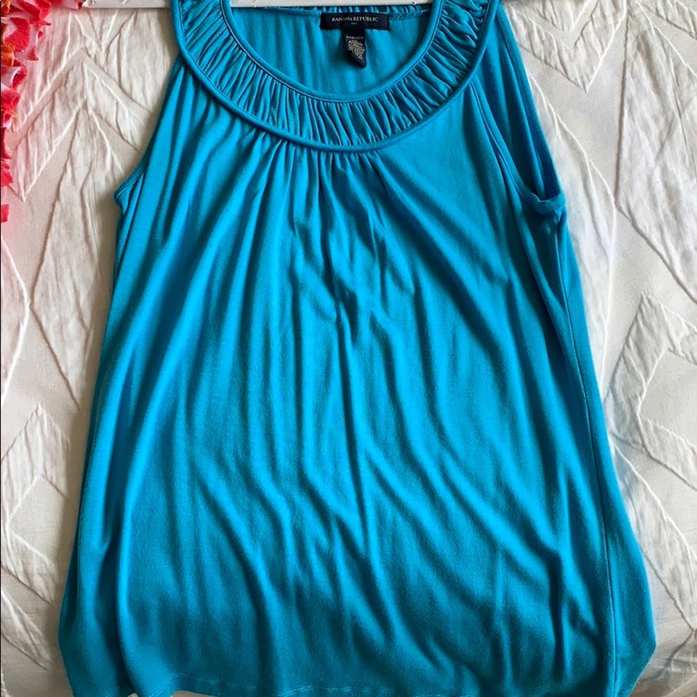Banana Republic blue tank top